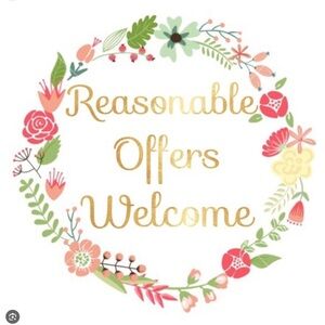 👍REASONABLE OFFERS ACCEPTED 👍